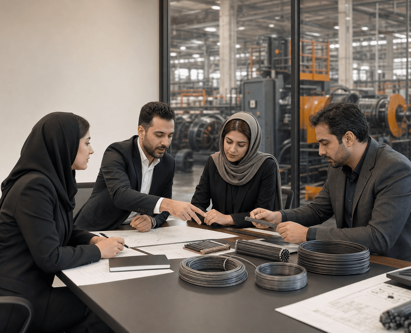 تیم فروش صنایع مفتولی رادمان
